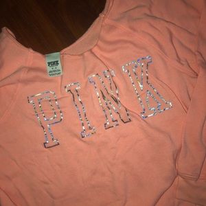 Holographic VS PINK Sweater